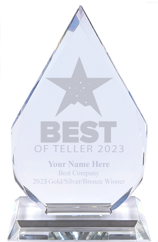 Best of Teller 2023 Engraved Diamond Award
