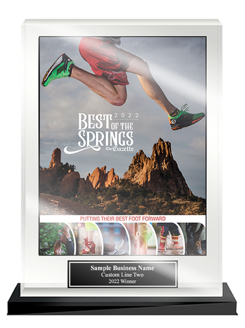 Best of the Springs 2022 Cover Acrylic Desktop