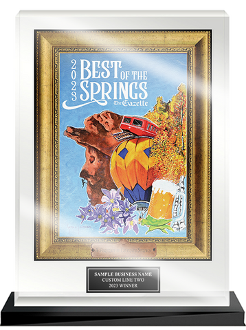 Best of the Springs 2023 Cover Acrylic Desktop